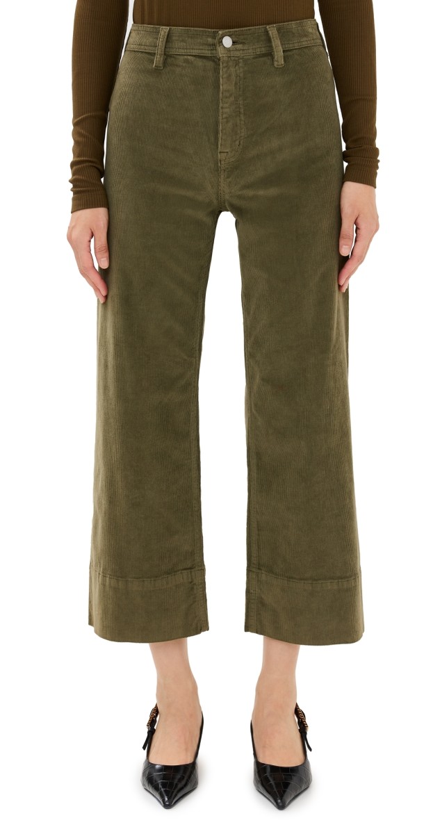 Pistola Denim Penny Corduroy Crop Pants Martini
