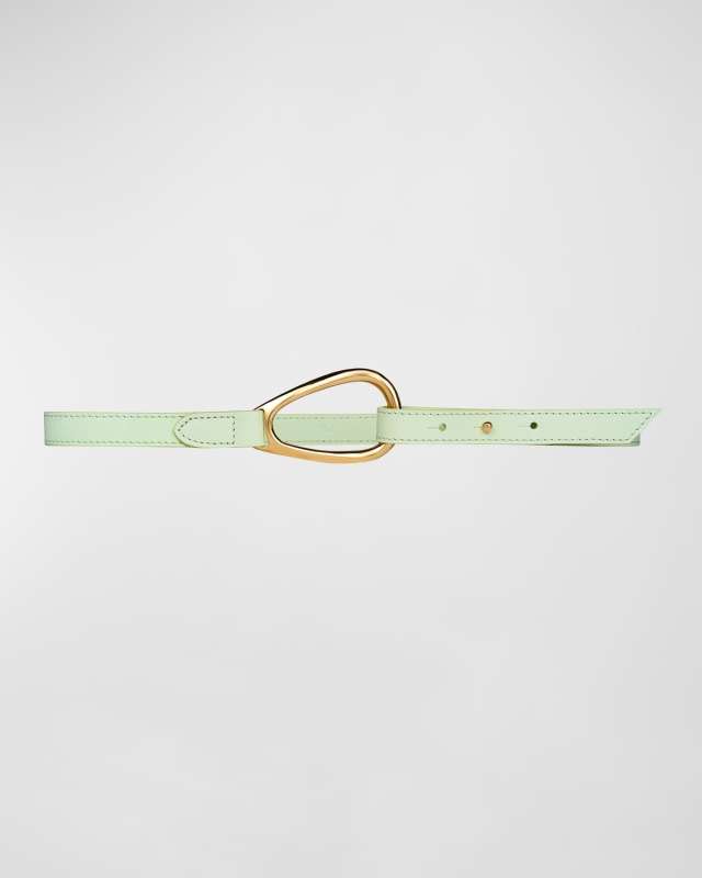 L'Adorable Small Pebbled Leather Belt