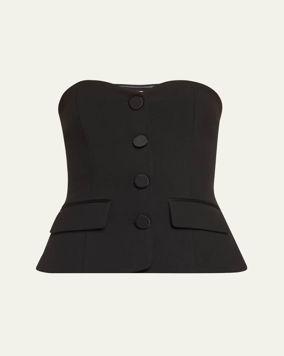 Arlette Fitted Bustier Top