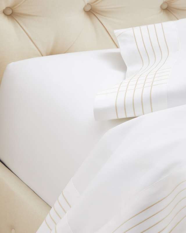 Organic Sateen Fitted Sheet, KING