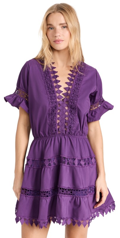 Peixoto Ora Dress Amethyst Gem