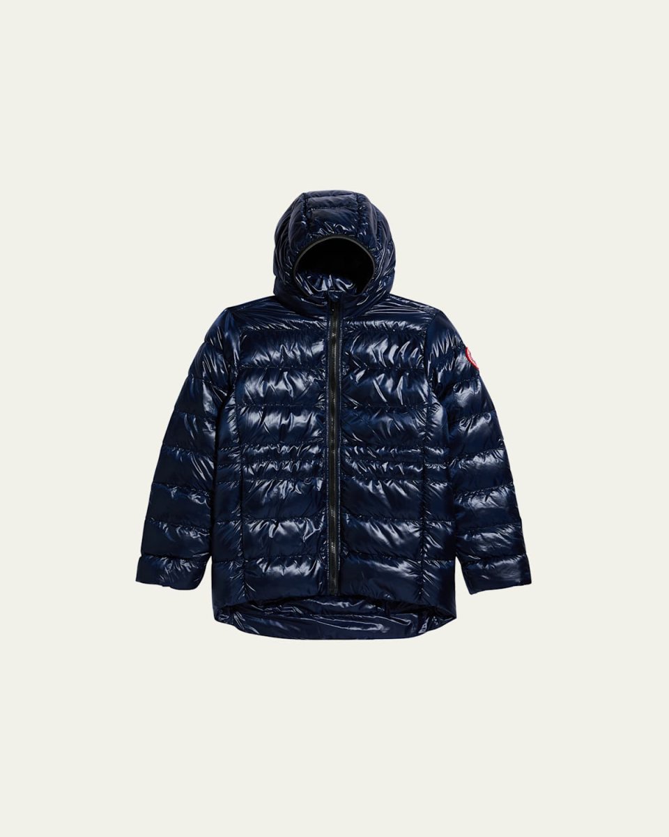 Kid's Cypress Youth Logo Quilted Jacket, Size S-XL