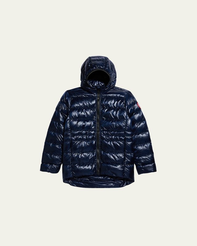 Kid's Cypress Youth Logo Quilted Jacket, Size S-XL