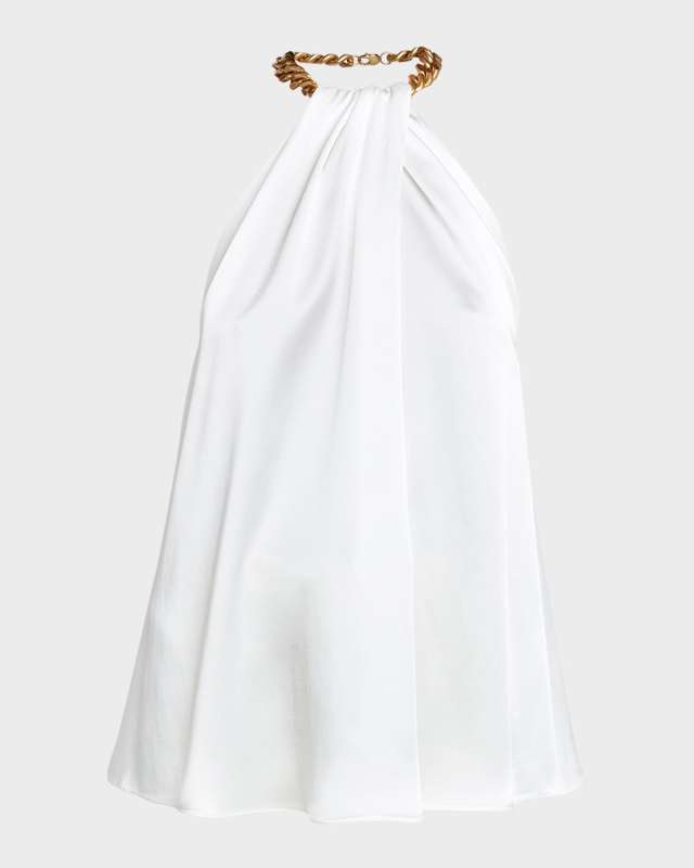 Chain Halterneck Top