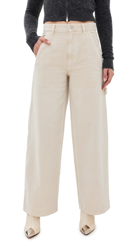 Isabel Marant Étoile Solene Jeans Ecru