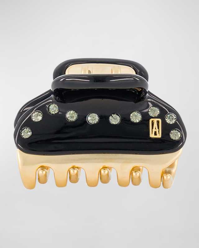 Swarovski Crystal Acetate Jaw Hair Clip - Small
