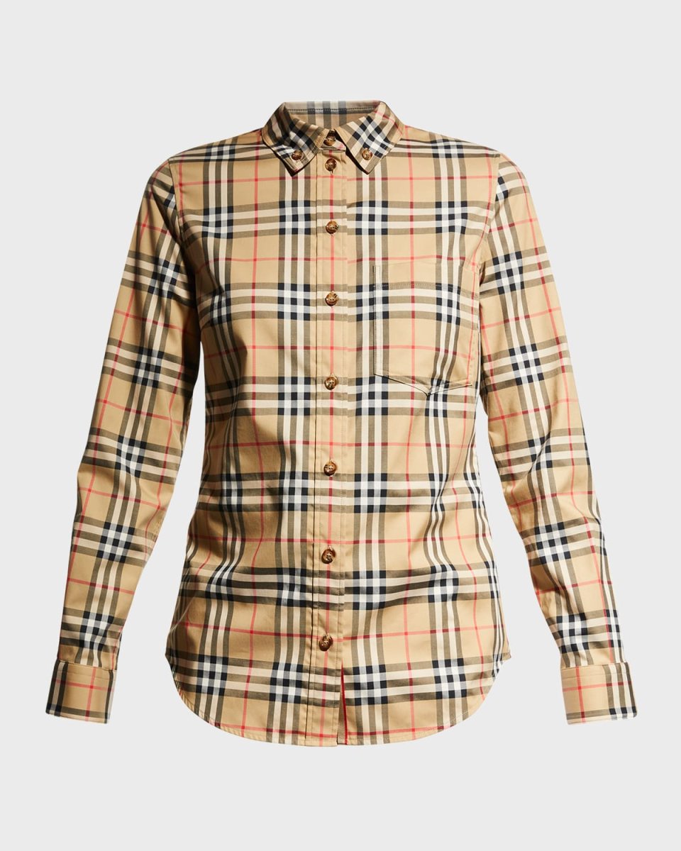 Lapwing Vintage Check Cotton Shirt