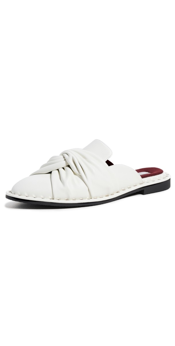 Stella McCartney Falabella Stretch Alter Mat Flats White