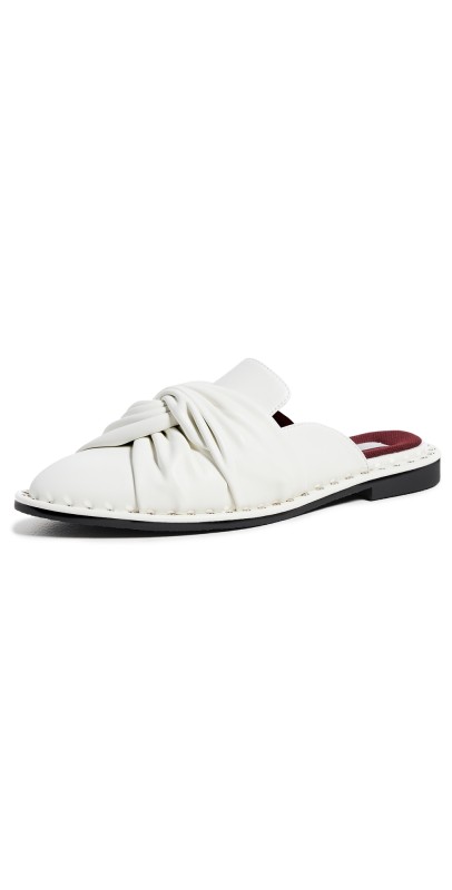 Stella McCartney Falabella Stretch Alter Mat Flats White