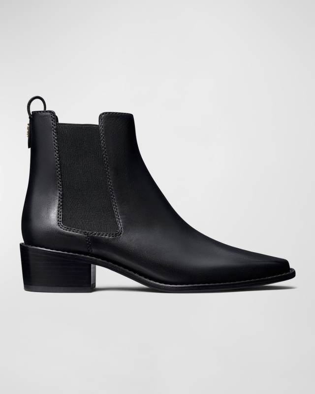 Leather Chelsea Ankle Boots