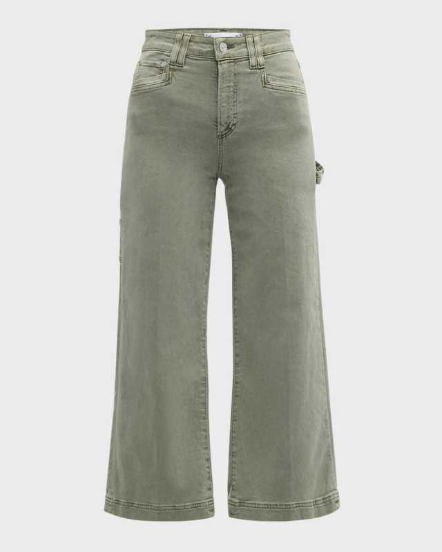 Anessa Wide-Leg Carpenter Jeans