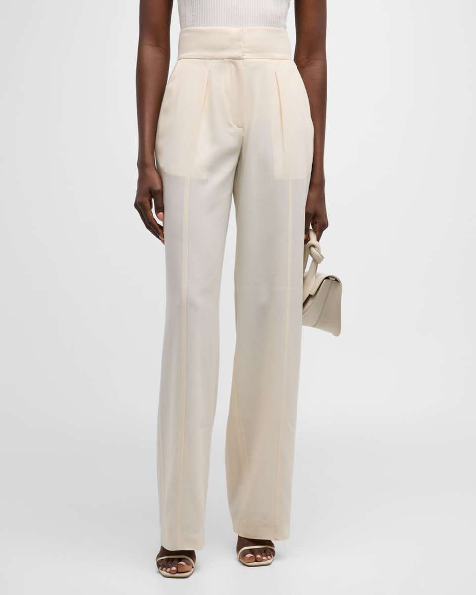 Kairi High Rise Pleated Trousers