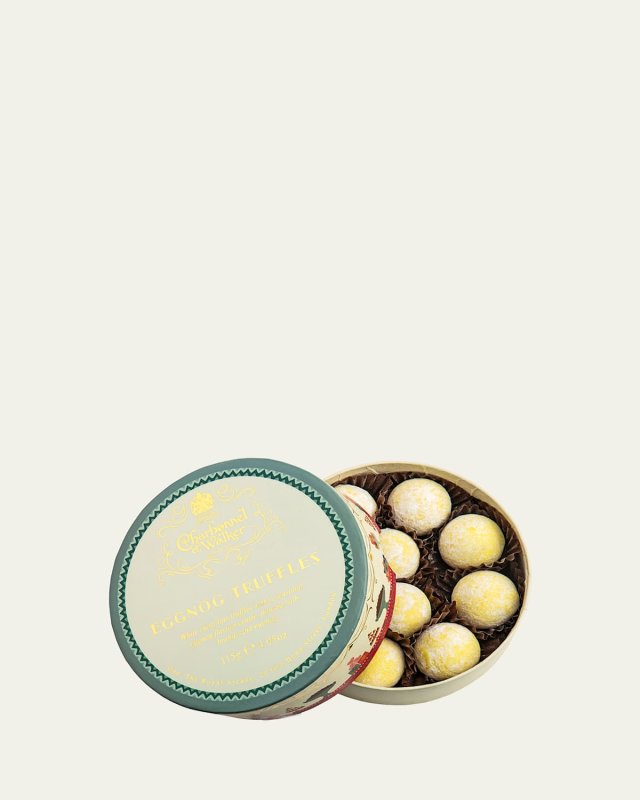 Eggnog Truffles