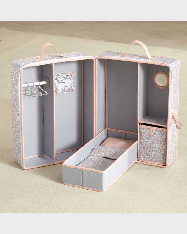 Floral Doll Case