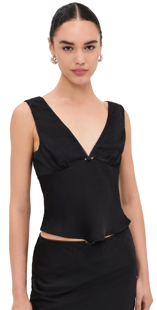 NIA Celia Top Black