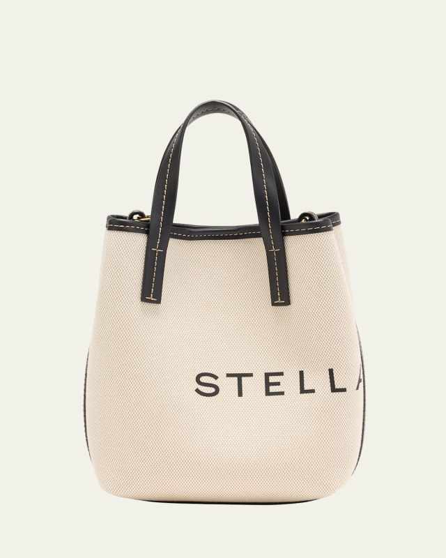 Small Logo Canvas Tote Bag