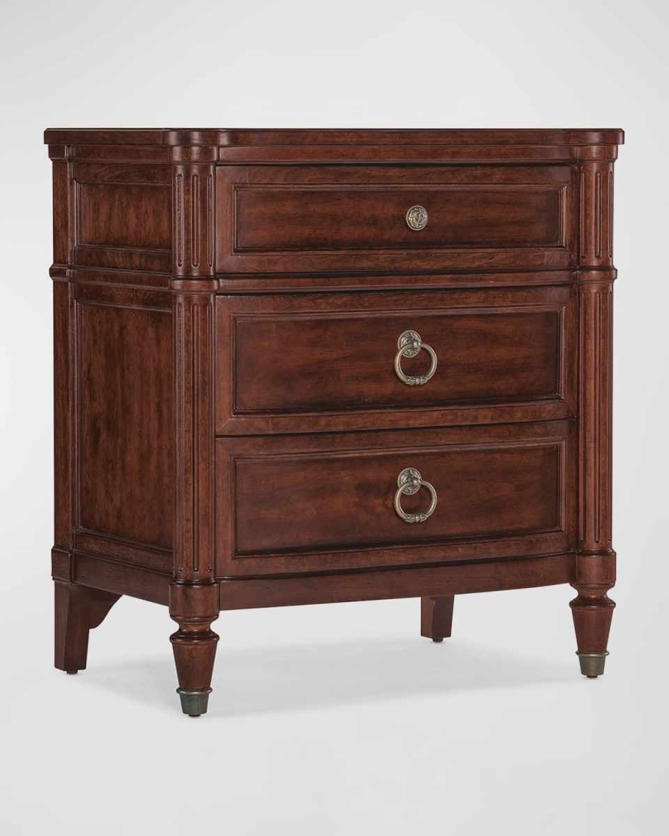 Charleston 3-Drawer Nightstand