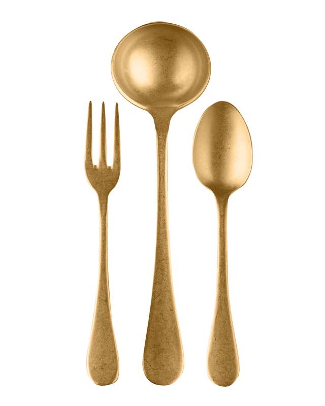 Vintage Oro 3-Piece Serving Set