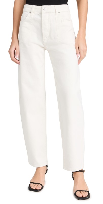 PAIGE Alexis Jeans Tonal Ecru