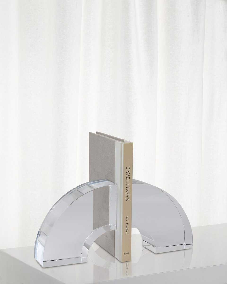 Nolan Crystal Bookends