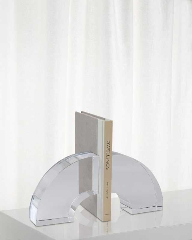 Nolan Crystal Bookends