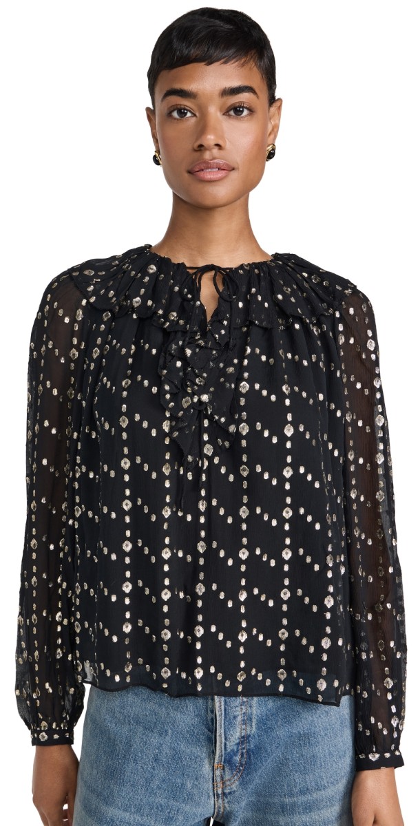 Ulla Johnson Emilie Blouse Cosmos