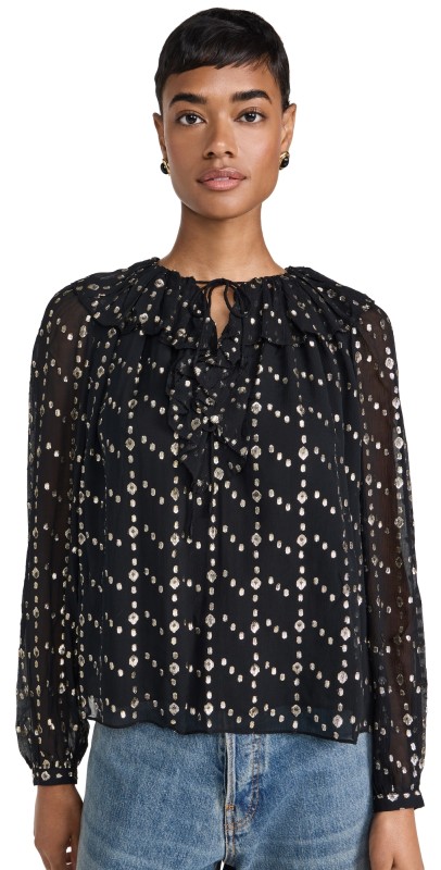 Ulla Johnson Emilie Blouse Cosmos
