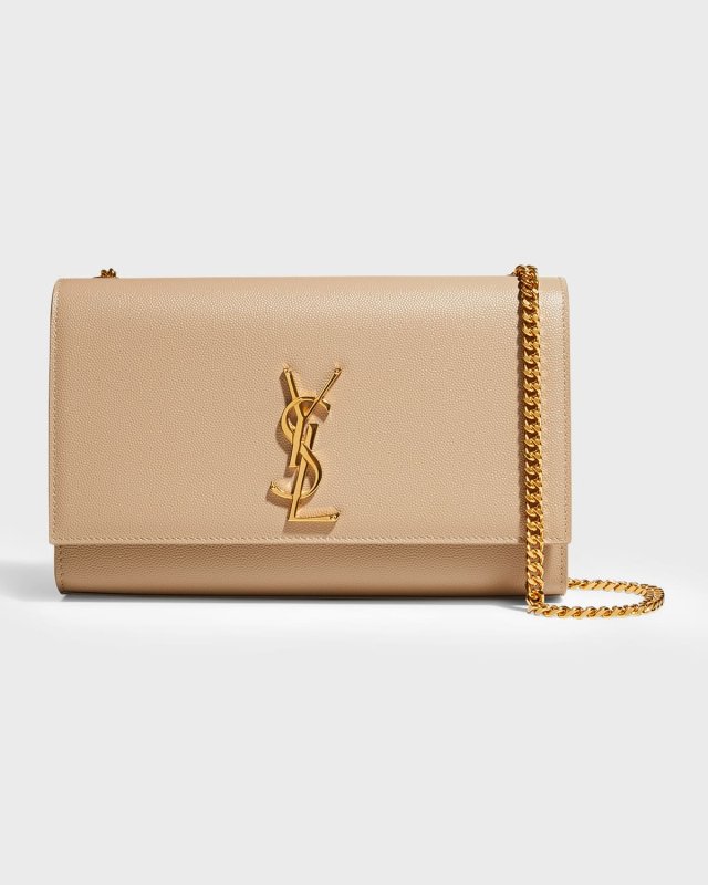Kate Medium YSL Crossbody Bag in Grained Leather