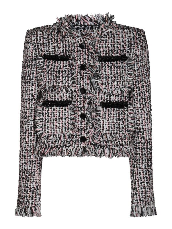 Self Portrait Veste Casual - Noir