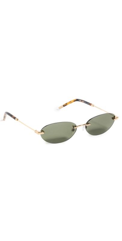 Jenny Bird The Oval Sunglasses Gold/Tortoiseshell