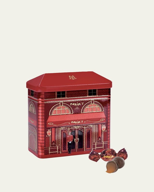 Maxim's Restaurant Milk Chocolate Balls with Salted Caramel Hearts, 2.8 oz