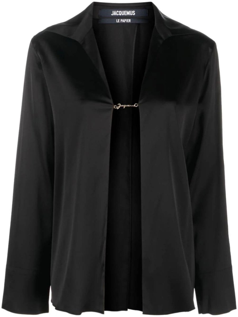 La Chemise Notte satin shirt