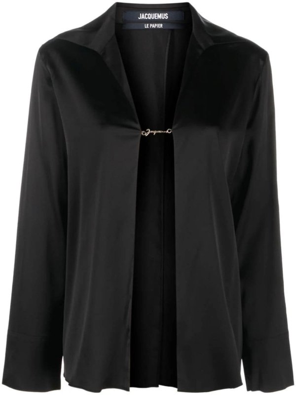 La Chemise Notte satin shirt