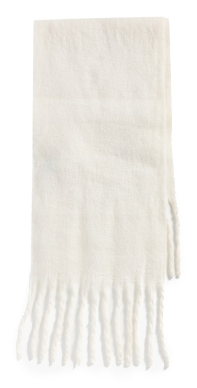 Hat Attack Chic Solid Scarf Winter Whit