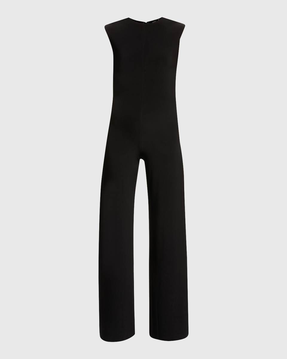 Sleeveless Wide-Leg Jumpsuit