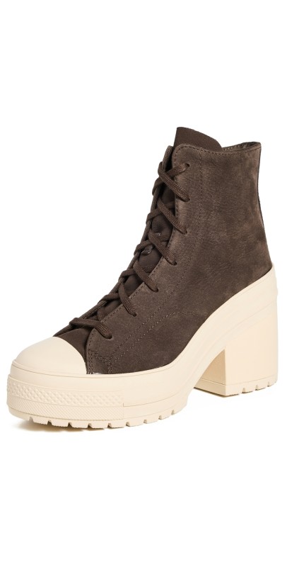 Converse Chuck 70mm De Luxe Heel Platforms Fresh Brew/Miso Glaze