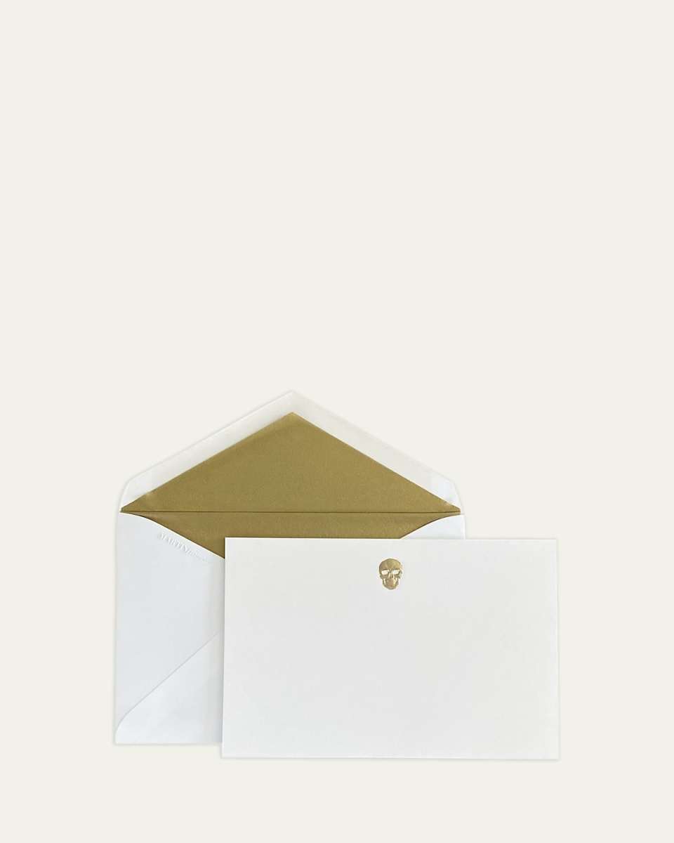 Skull Stationery Set, 12 Cards & Envelopes