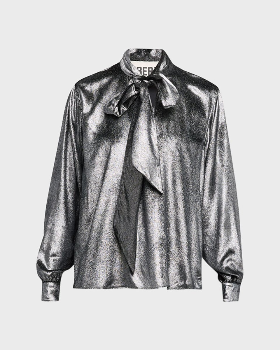 Sterling Slim Keith Tie Blouse
