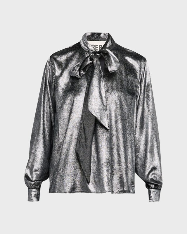 Sterling Slim Keith Tie Blouse