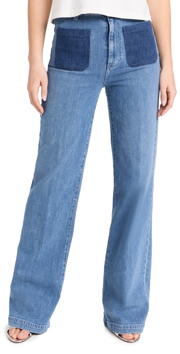 LE JEAN Virgina Wideleg Jeans Rosalie