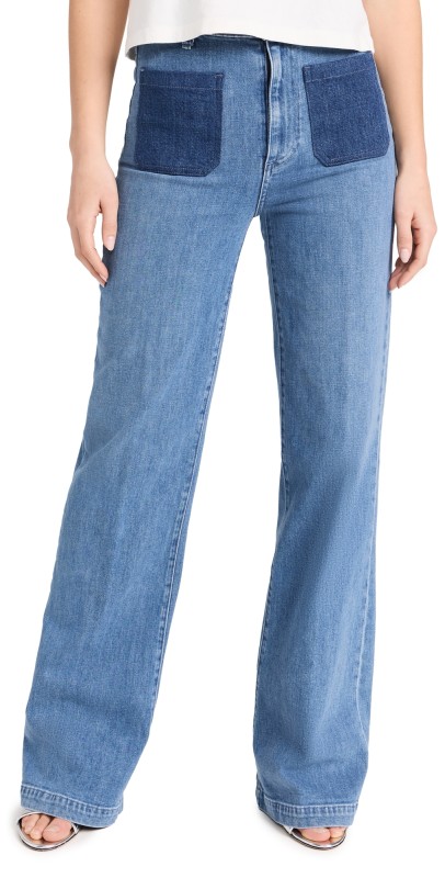 LE JEAN Virgina Wideleg Jeans Rosalie