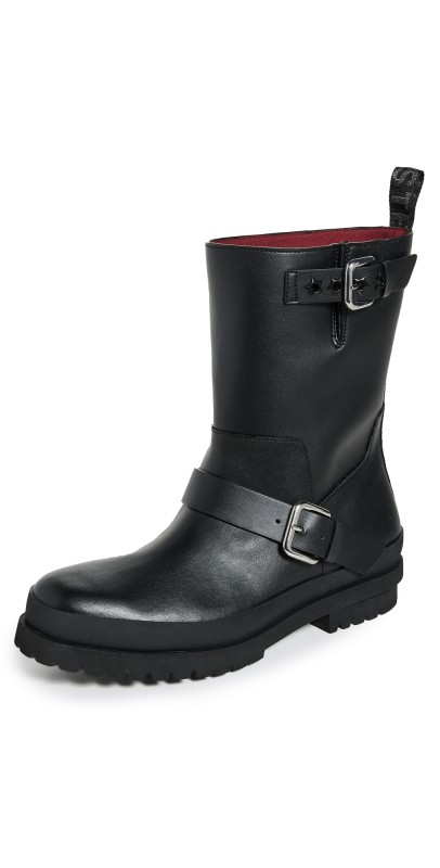 Stella McCartney Trace Alter Sporty Mat Boots Black