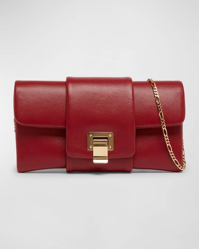 Flap Leather Shoulder Bag