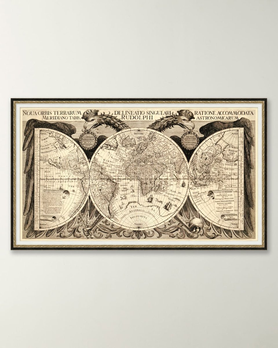 Sepia World Map