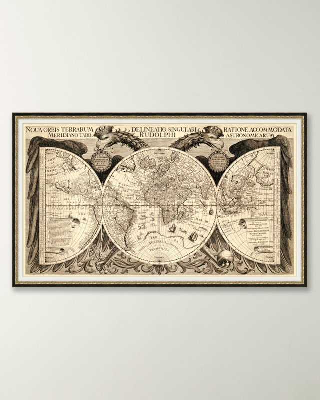 Sepia World Map