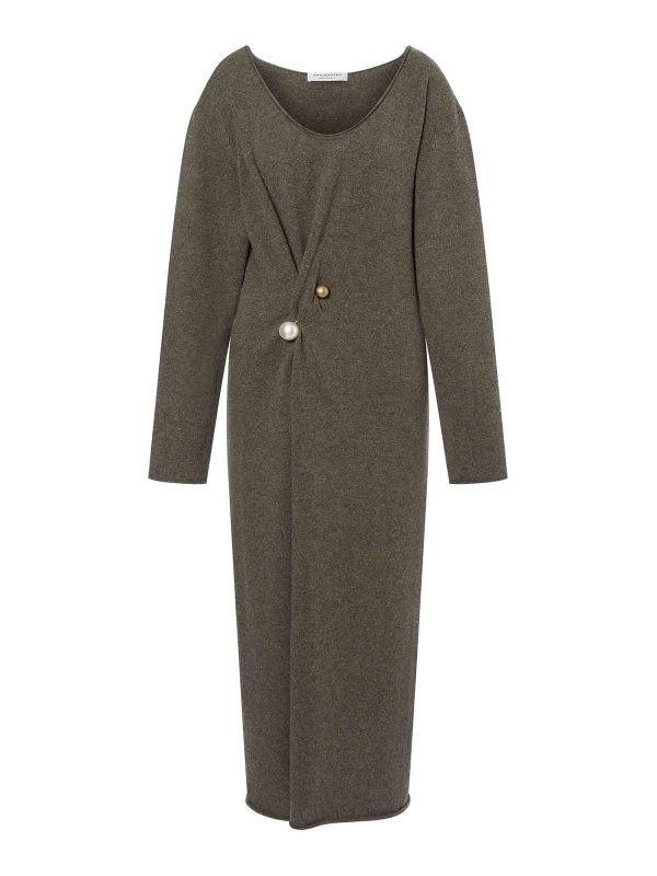 Philosophy di Lorenzo Serafini Pull Col Bateau - Vert