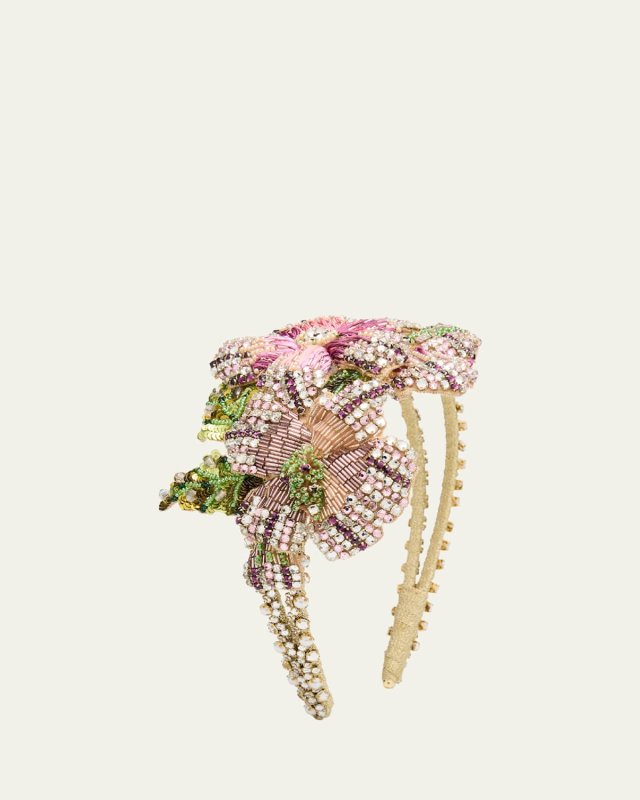 Wilder Bead and Crystal Headband