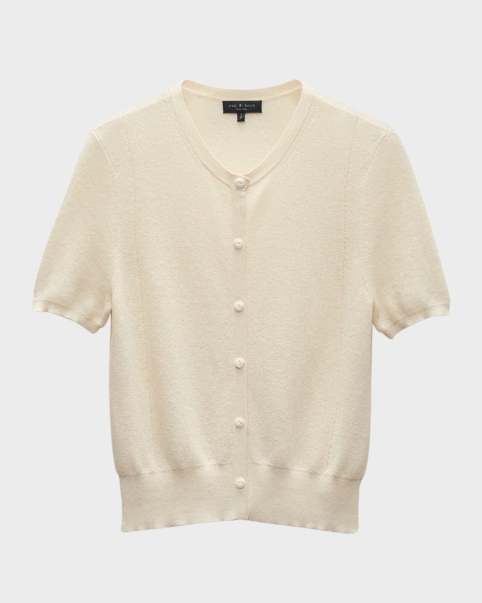 Dina Short-Sleeve Cardigan
