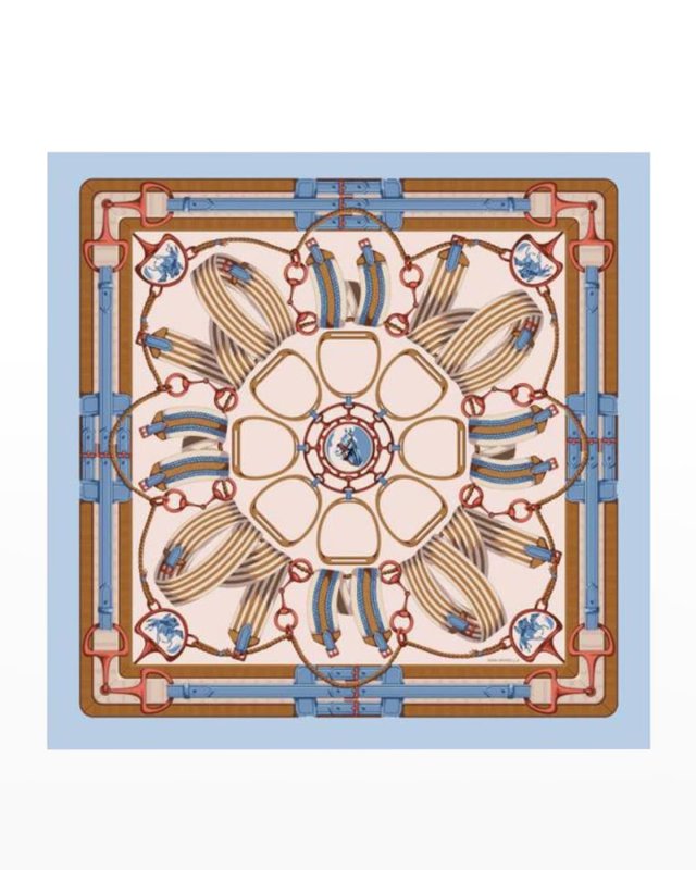 Printed Cashmere-Blend Scarf