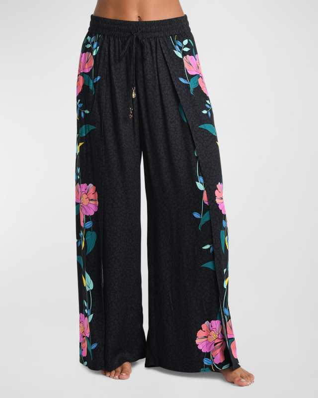 Cascade Blooms Beach Pants